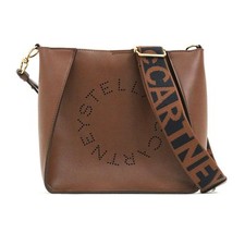 Usado, Bolsa com logotipo feminina STELLA McCARTNEY 20Ss couro ecológico macio círculo ombro edição limitada comprar usado  Enviando para Brazil