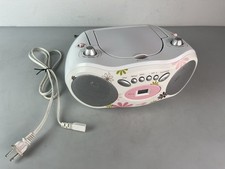 Next Play NPF500B CD Boombox Rádio Branco/Rosa Flores Vintage - TESTADO -  comprar usado  Enviando para Brazil