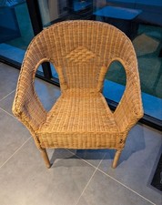 Fauteuil rotin osier d'occasion  La Fère