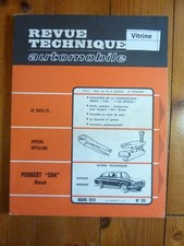 504 die revue d'occasion  France