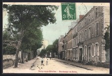 Old postcard soisy d'occasion  Expédié en Belgium