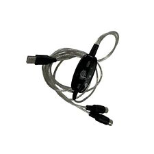 Cabo conversor de interface MIDI entrada USB para PC música teclado adaptador cabo comprar usado  Enviando para Brazil