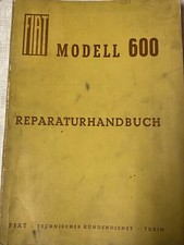 Fiat 600 reparaturhandbuch gebraucht kaufen  Gaggenau