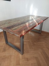 Holz esstisch massiv gebraucht kaufen  Frankfurt am Main