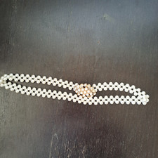 Ladies elastic pearl for sale  LONDON