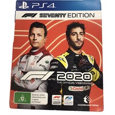 F1 2020 Seventy Edition PS4 PlayStation 4 jogo PAL completo com manual raro comprar usado  Enviando para Brazil