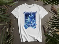 Camiseta com capuz Disney Kingdom Hearts Blue Crew T Sora masculina feminina unissex AD422 comprar usado  Enviando para Brazil