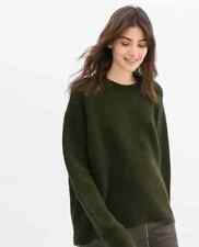 zara green jumper for sale  ILFORD