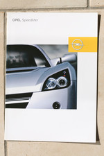 Opel catalogues speedster d'occasion  Noyon
