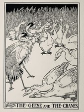 C1899 aesop fable for sale  UK