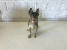 Usado, Estatueta de cachorro pastor alemão com colar de corrente "pastor" Japão comprar usado Usado, Estatueta de cachorro pastor alemão com colar de corrente "pastor" Japão comprar usado  Enviando para Brazil