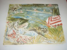 Lithographie originale signee d'occasion  Fontenay-sous-Bois