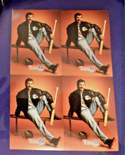 1992 Pro Line Portraits 4 CARTÕES FOLHA NÃO CORTADA INSERÇÃO TEAM NFL DON MATTINGLY comprar usado  Enviando para Brazil