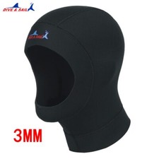 Boné de mergulho profissional de neoprene 3 mm inverno à prova de frio tampa de cabeça comprar usado  Enviando para Brazil