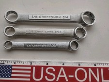  Craftsman USA SAE Stubby Short conjunto de chaves de extremidade de caixa dupla 12 pontos série VV comprar usado  Enviando para Brazil