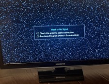 Samsung 24" LED HDTV UN24H4500 preto com controle remoto e cabo de alimentação funciona bem comprar usado  Enviando para Brazil