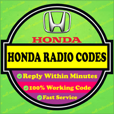 ✅HONDA RÁDIO DESBLOQUEIO CÓDIGO PIN CRV DECODIFICAÇÃO CÍVICA ACORDO DE ENTREGA JAZZ HRV RÁPIDO ✅ comprar usado  Enviando para Brazil