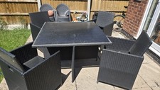 Cube rattan garden for sale  LEICESTER