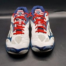 Mizuno wave lightning Z4 feminino tamanho 11 cor vermelho branco e azul comprar usado  Enviando para Brazil