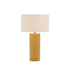 Table lamp embossed for sale  STAFFORD