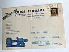 Cartolina pubblicitaria impian usato  Roma
