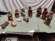 Krippenfiguren alt komplett gebraucht kaufen  Germaringen