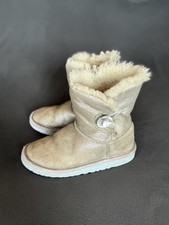 ugg gold metalic girl boots for sale  NOTTINGHAM