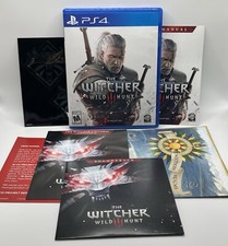 The Witcher 3 Wild Hunt CIB PS4 completo com CD trilha sonora, mapa, manual e muito mais comprar usado  Enviando para Brazil