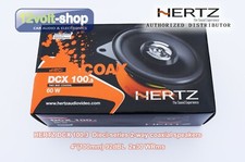 Hertz DCX100.3 conjunto de alto-falantes coaxiais bidirecionais Dieci-series 4" (100mm) 92dB 30W Max, usado comprar usado Hertz DCX100.3 conjunto de alto-falantes coaxiais bidirecionais Dieci-series 4" (100mm) 92dB 30W Max, usado comprar usado  Enviando para Brazil