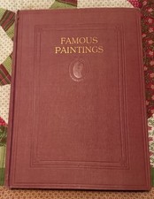 Large Antique Book  Famous Paintings Funk And Wagnall-Cassell  London HC segunda mano  Embacar hacia Mexico