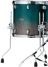 TAMA Star Walnut/Birch Lacquer Floor Tom 18 "x 16" - Safira acetinada desbotada comprar usado  Enviando para Brazil