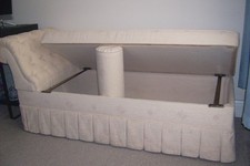 Chaise longue pine for sale  BEDFORD