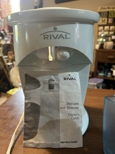 Rival deluxe ice for sale  WALLINGFORD