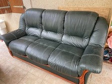 Canapé cuir places d'occasion  Joinville