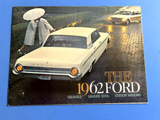 Original 1962 Ford Galaxies 500 Station Wagon 23 Page Dealer Showroom Brochure comprar usado  Enviando para Brazil
