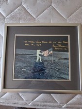 Apollo photo signed for sale  LONDON