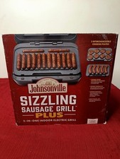 Grelha elétrica interna Johnsonville Sizzling Sausage Grill Plus BTG-0500 comprar usado  Enviando para Brazil