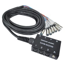 Usado, Áudio sísmico 6 canais 30 pés compacto XLR sub cobra com 2 alimentadores estéreo comprar usado Usado, Áudio sísmico 6 canais 30 pés compacto XLR sub cobra com 2 alimentadores estéreo comprar usado  Enviando para Brazil