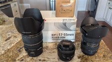 Lenses and adapter d'occasion  Expédié en Belgium