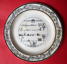 Assiette rébus creil d'occasion  Le Havre-