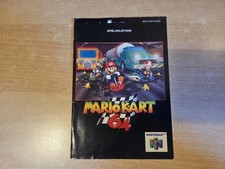 Usado, N64 Nintendo 64 Mario Kart 64 Spielanleitung Instruction Booklet NOE comprar usado  Enviando para Brazil