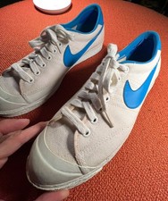 Dois pares (veja fotos) tênis de lona vintage Nike anos 80 All Court 8,5, usado comprar usado  Enviando para Brazil