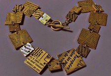 Collier brutaliste biche d'occasion  France