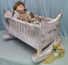 Alter handgemachte puppenbett gebraucht kaufen  Mömbris