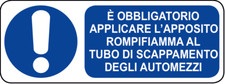 Adesivo obbligatorio rompifiam usato  Gravina in Puglia