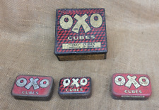 Oxo cube tins for sale  HYDE