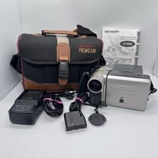 Câmera Filmadora Sharp VL-E96E Viewcam 8mm Testada Funcionando Sem Bateria, usado comprar usado  Enviando para Brazil