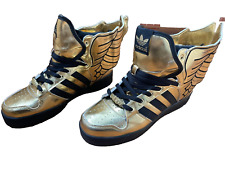 Tênis Adidas Originals Jeremy Scott Wings 2.0 dourado JS sapatos ObyO tamanho G19592 comprar usado  Enviando para Brazil