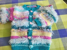 Baby strickjacke bunt gebraucht kaufen  Weigendorf