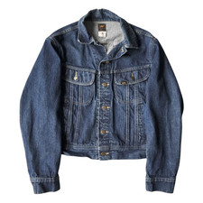 Jaqueta jeans masculina vintage Lee 40 regular 220-2647 azul caminhoneiro pilotos EUA 90s comprar usado  Enviando para Brazil